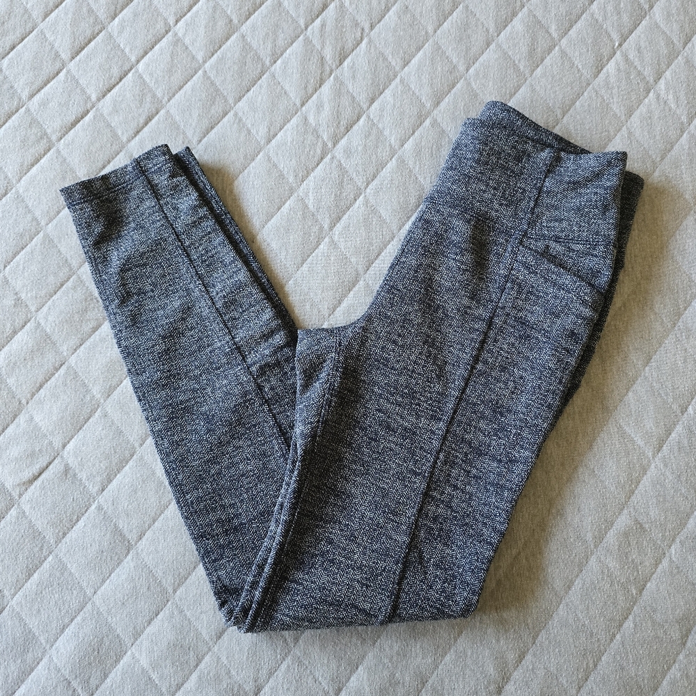 Athleta Herringbone Metro High Waisted Leggings‎ Medium